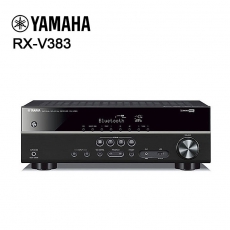 雅马哈（YAMAHA）RX-V383 音响 音箱 家庭影院 AV功放 5.1声道数字功率放大器 蓝牙/支持4K超高清 黑色